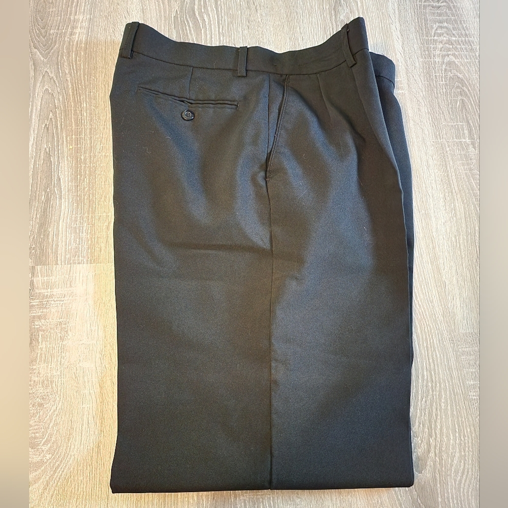 Men's George Black Dress pants size 34x33